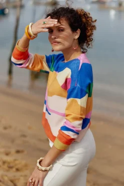 LA PETITE ÉTOILE Mailles|Pull Isaline Multico