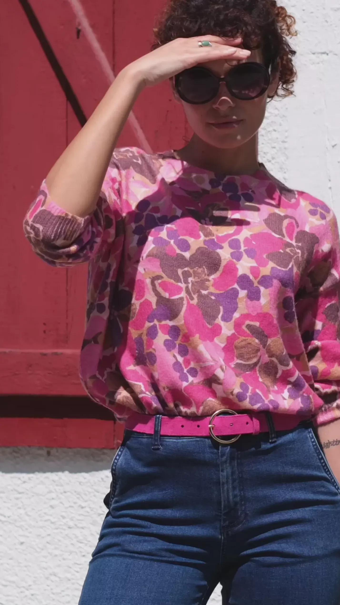 LA PETITE ÉTOILE Mailles|Pull Livio Fleur