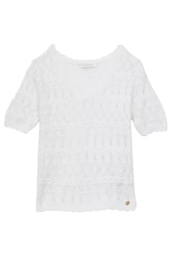 LA PETITE ÉTOILE Mailles|Pull Roberta Blanc