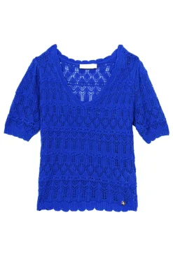 LA PETITE ÉTOILE Mailles|Pull Roberta Bleu