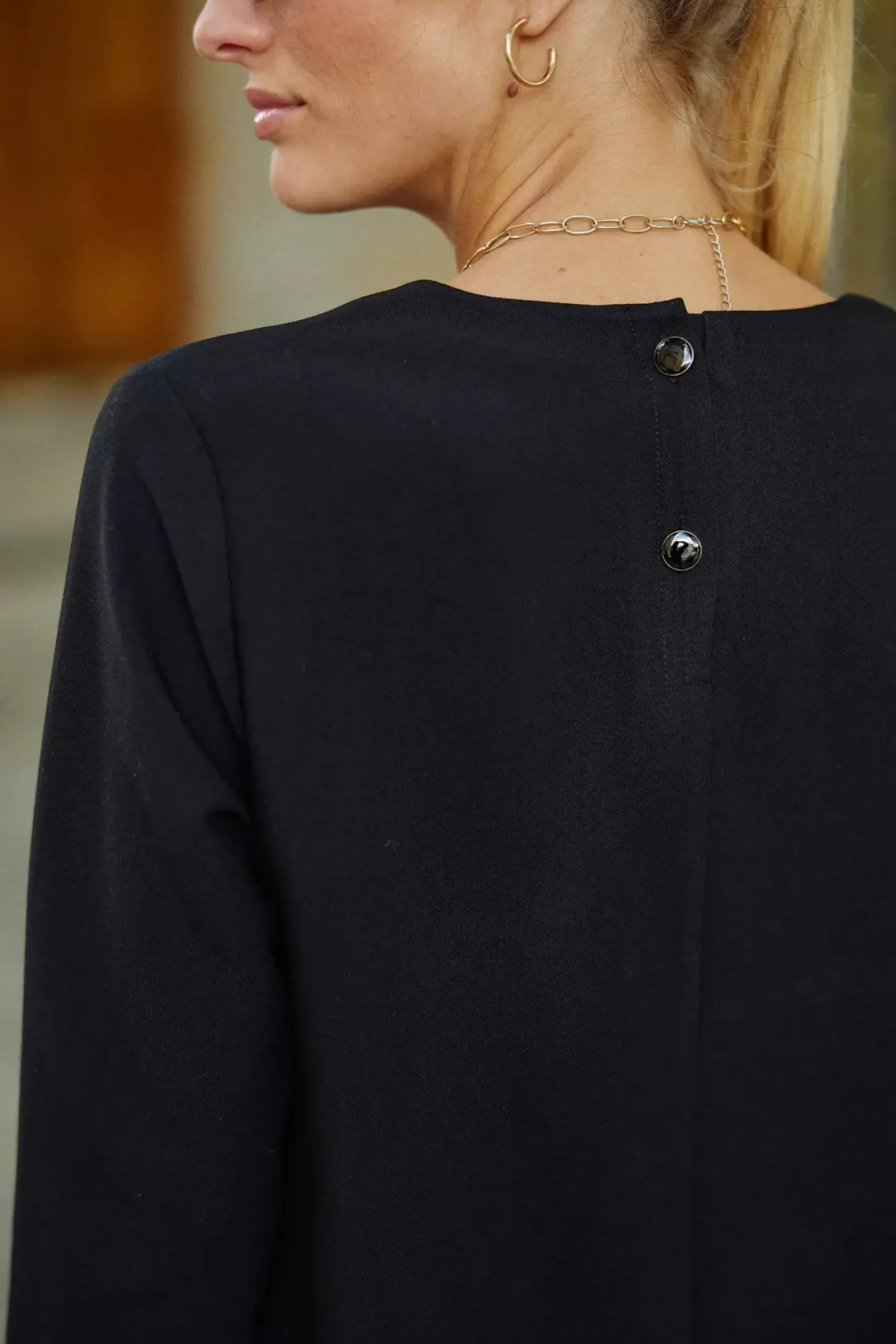 LA PETITE ÉTOILE Robes & Combinaisons|Robe Auxina Noir