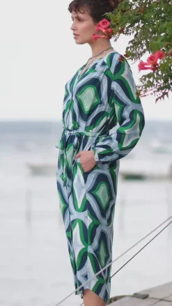 LA PETITE ÉTOILE Robes & Combinaisons|Robe Clelie Geo