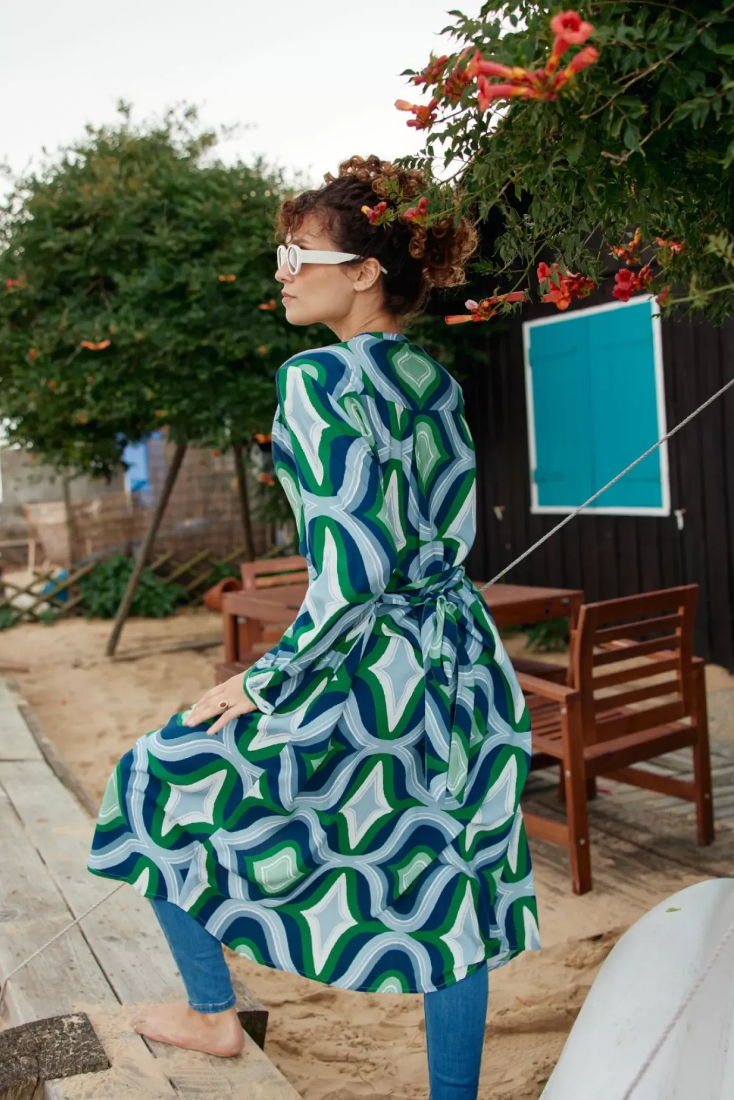 LA PETITE ÉTOILE Robes & Combinaisons|Robe Clelie Geo