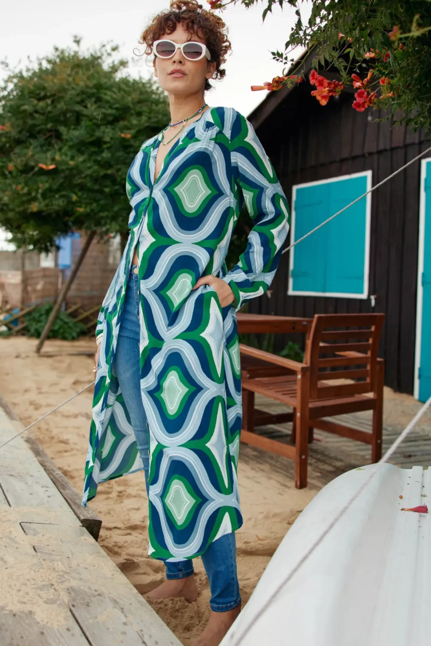 LA PETITE ÉTOILE Robes & Combinaisons|Robe Clelie Geo