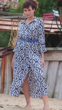 LA PETITE ÉTOILE Robes & Combinaisons|Robe Enso Bleu