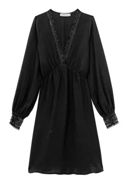 LA PETITE ÉTOILE Robes & Combinaisons|Robe Evangeline Noir