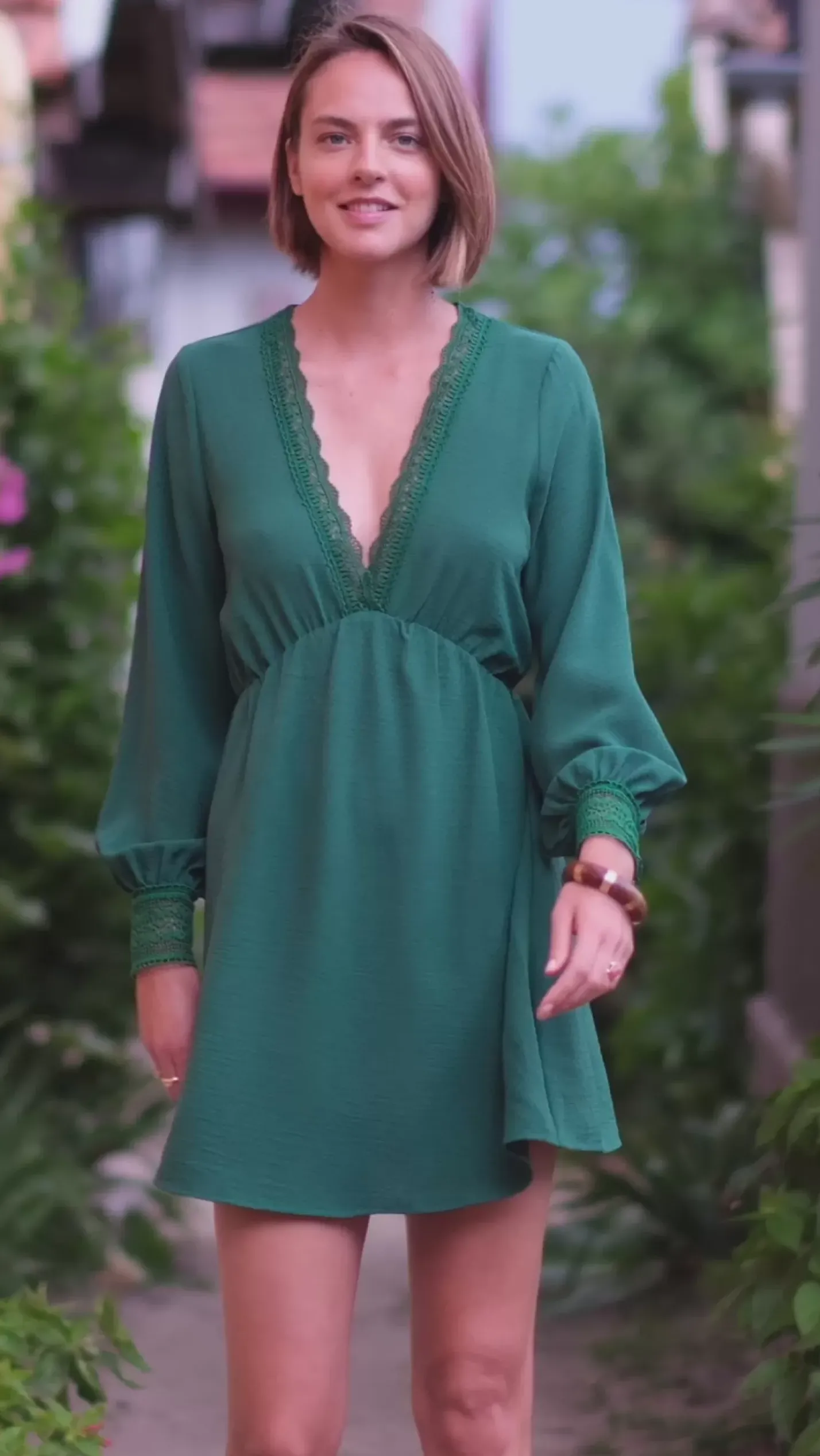 LA PETITE ÉTOILE Robes & Combinaisons|Robe Evangeline Vert