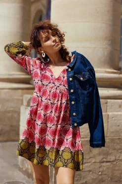 LA PETITE ÉTOILE Robes & Combinaisons|Robe Fraya Aztek