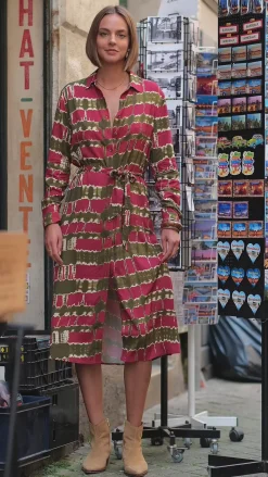 LA PETITE ÉTOILE Robes & Combinaisons|Robe Gaia Tie&Dye