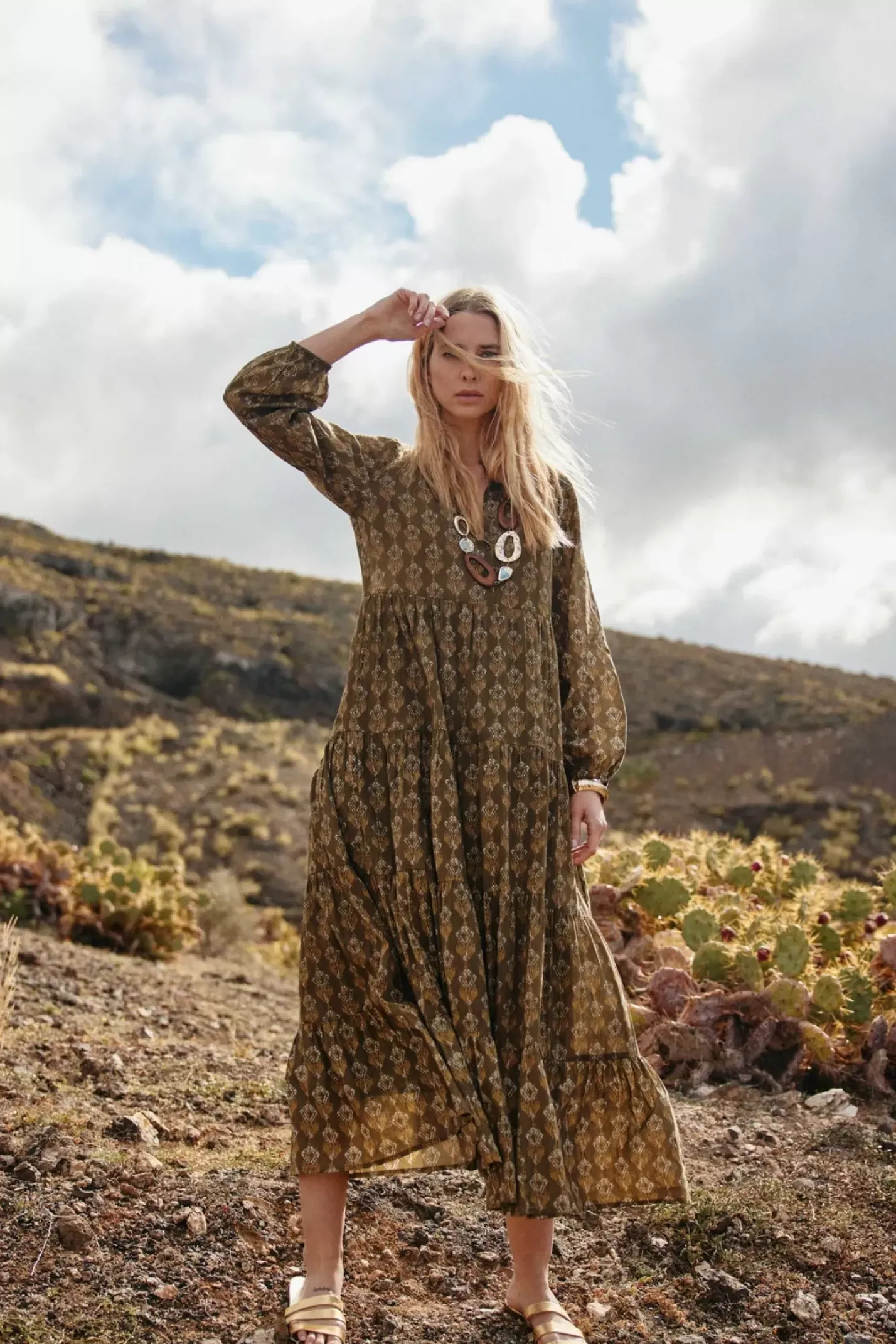 LA PETITE ÉTOILE Robes & Combinaisons|Robe Kami Kaki