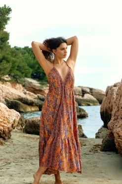 LA PETITE ÉTOILE Robes & Combinaisons|Robe Lillian Orange