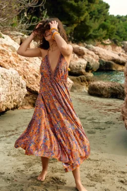 LA PETITE ÉTOILE Robes & Combinaisons|Robe Lillian Orange
