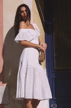 LA PETITE ÉTOILE Robes & Combinaisons|Robe Marinia Blanc