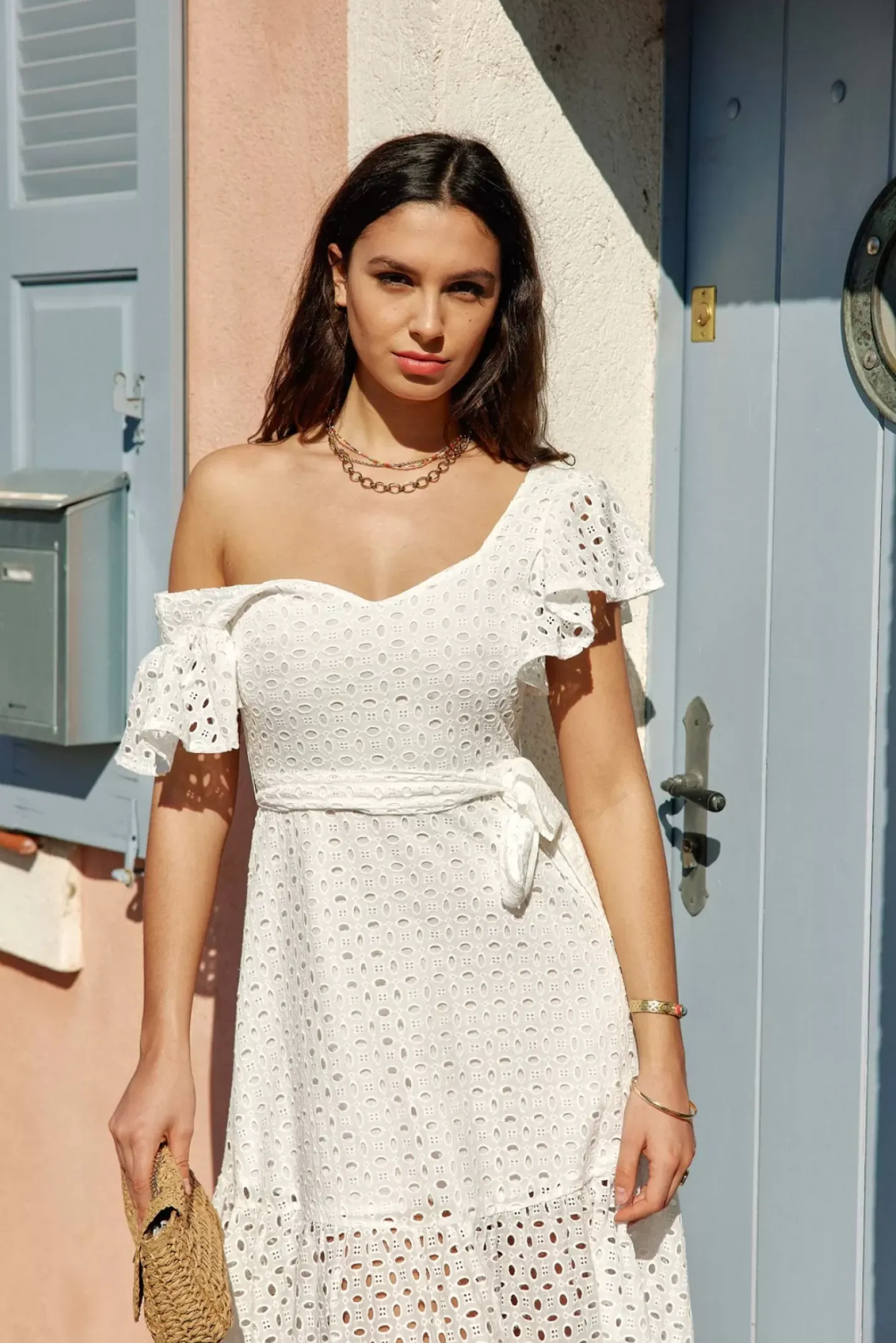 LA PETITE ÉTOILE Robes & Combinaisons|Robe Marinia Blanc