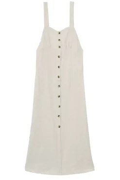 LA PETITE ÉTOILE Robes & Combinaisons|Robe Midi Skylar Beige