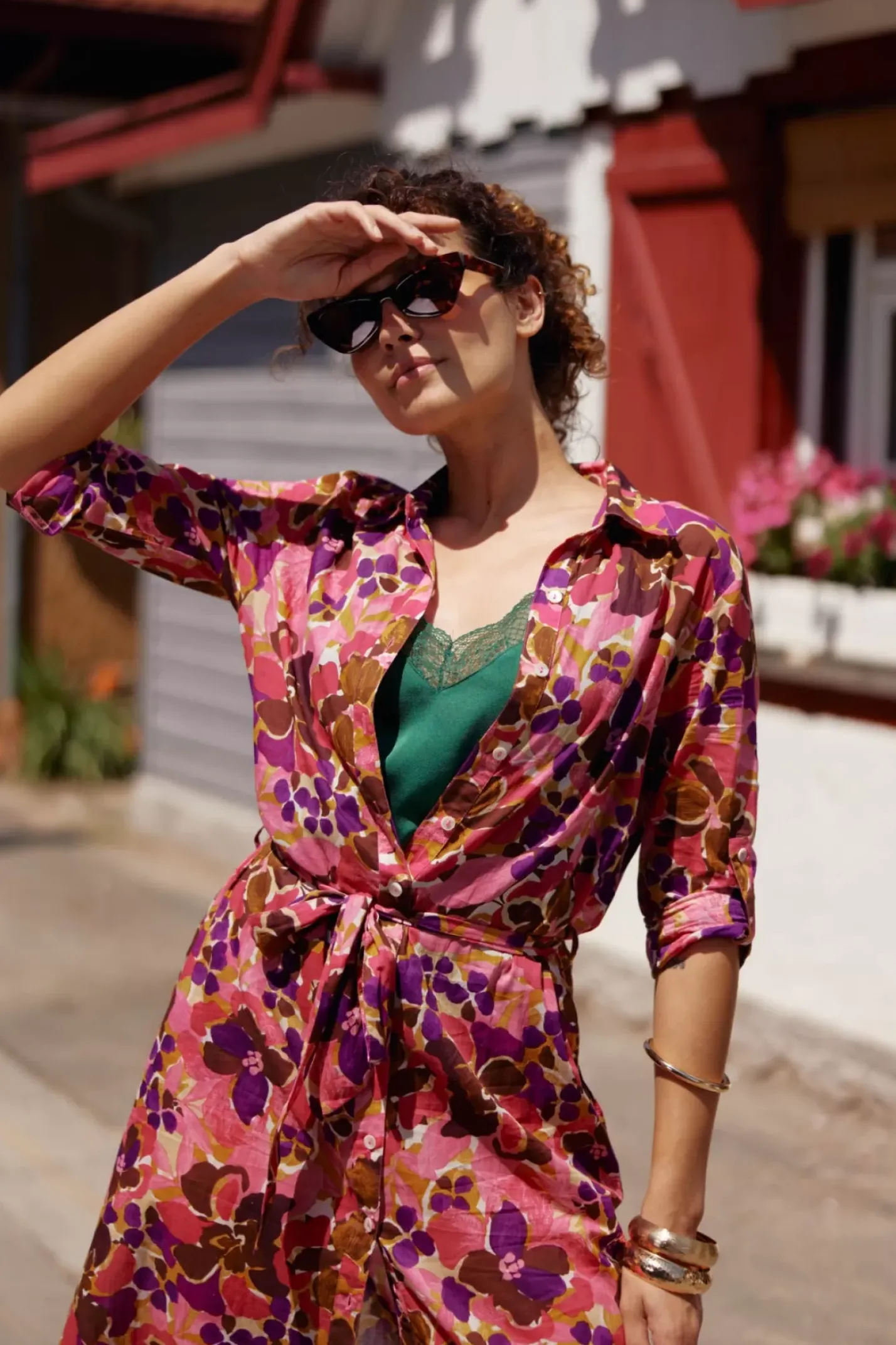 LA PETITE ÉTOILE Robes & Combinaisons|Robe Miraya Rose