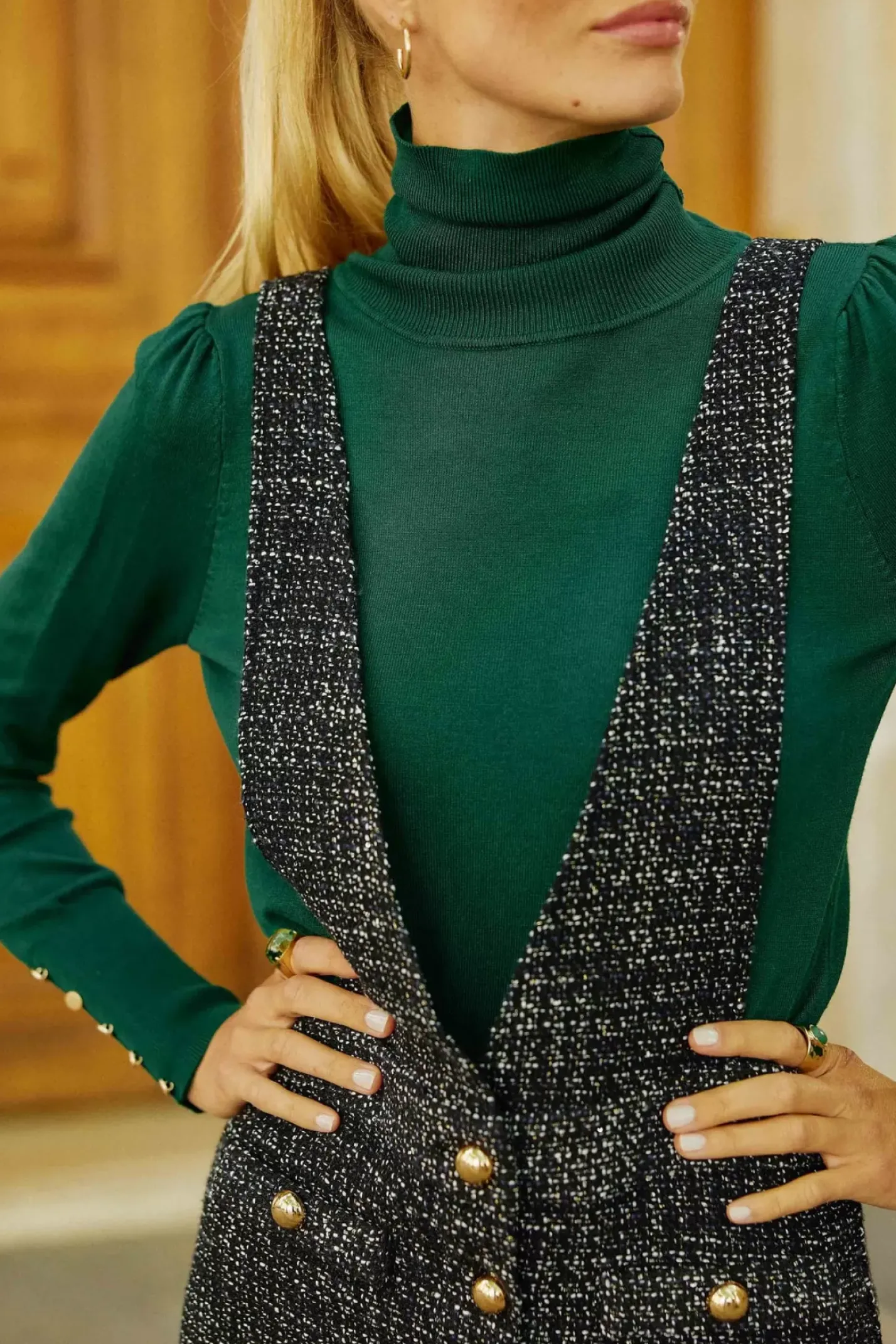 LA PETITE ÉTOILE Robes & Combinaisons|Robe Riano Tweed