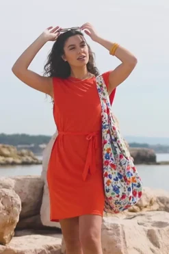 LA PETITE ÉTOILE Robes & Combinaisons|Robe Serenite Orange