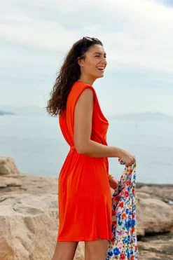 LA PETITE ÉTOILE Robes & Combinaisons|Robe Serenite Orange