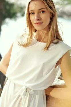 LA PETITE ÉTOILE Robes & Combinaisons|Robe Serenite Blanc
