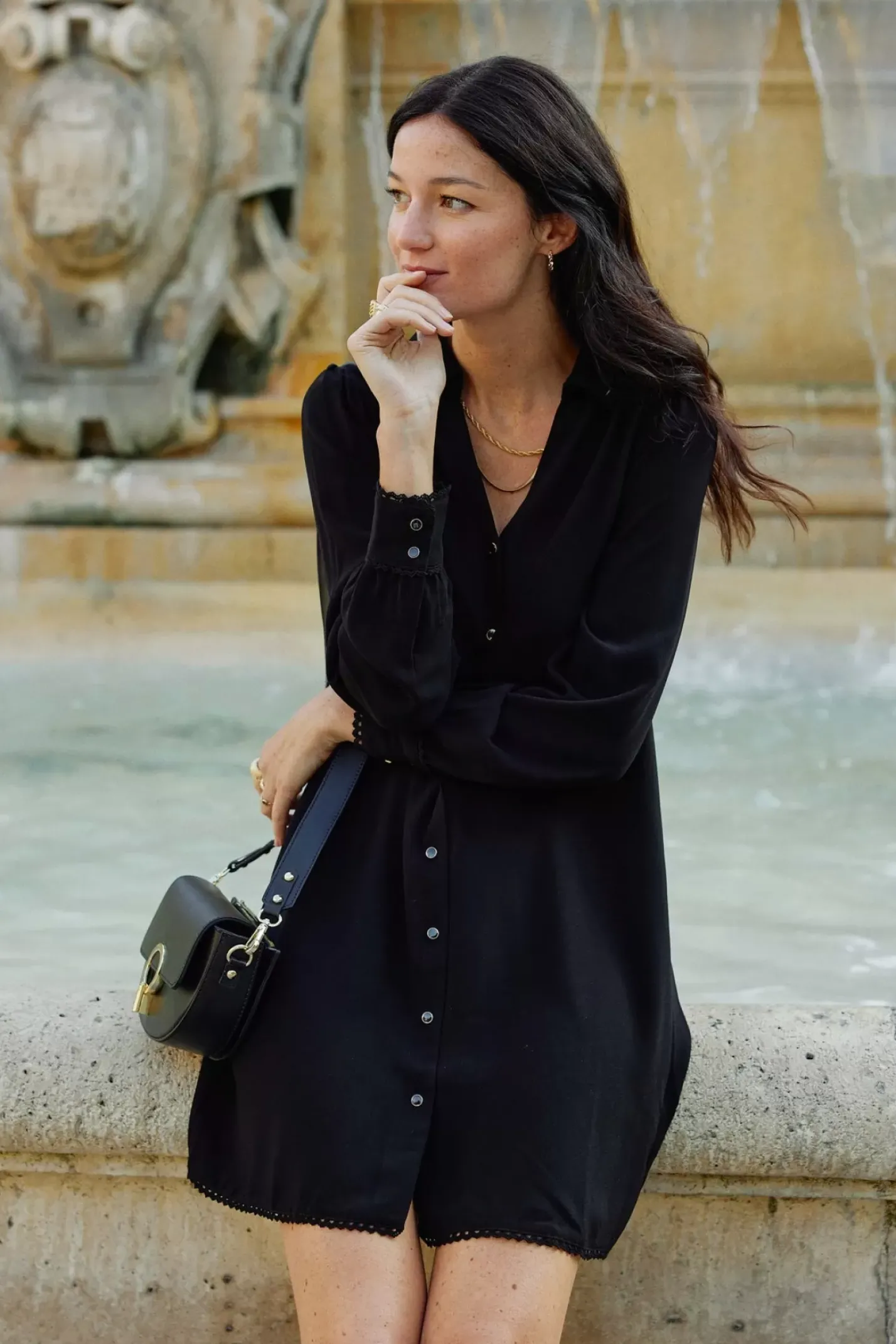 LA PETITE ÉTOILE Robes & Combinaisons|Robe Tixane Noir