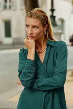 LA PETITE ÉTOILE Robes & Combinaisons|Robe Tixane Vert