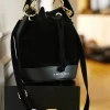 LA PETITE ÉTOILE Accessoires|Sac Bourse Wood Noir