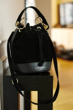 LA PETITE ÉTOILE Accessoires|Sac Bourse Wood Noir