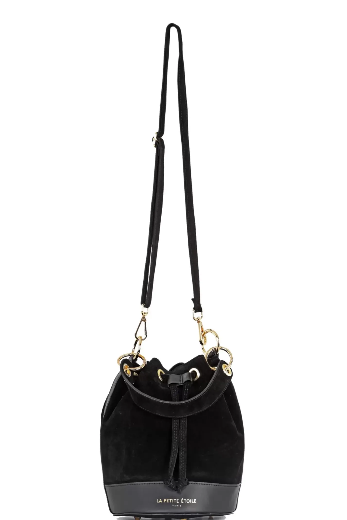 LA PETITE ÉTOILE Accessoires|Sac Bourse Wood Noir