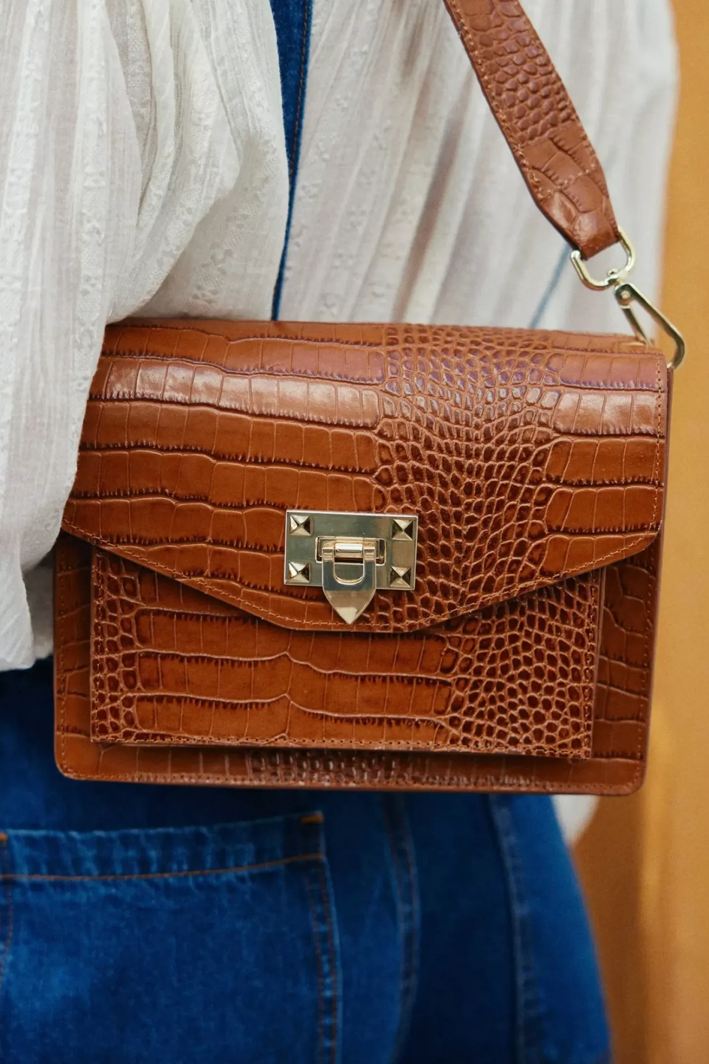 LA PETITE ÉTOILE Accessoires|Sac Cartable East Camel