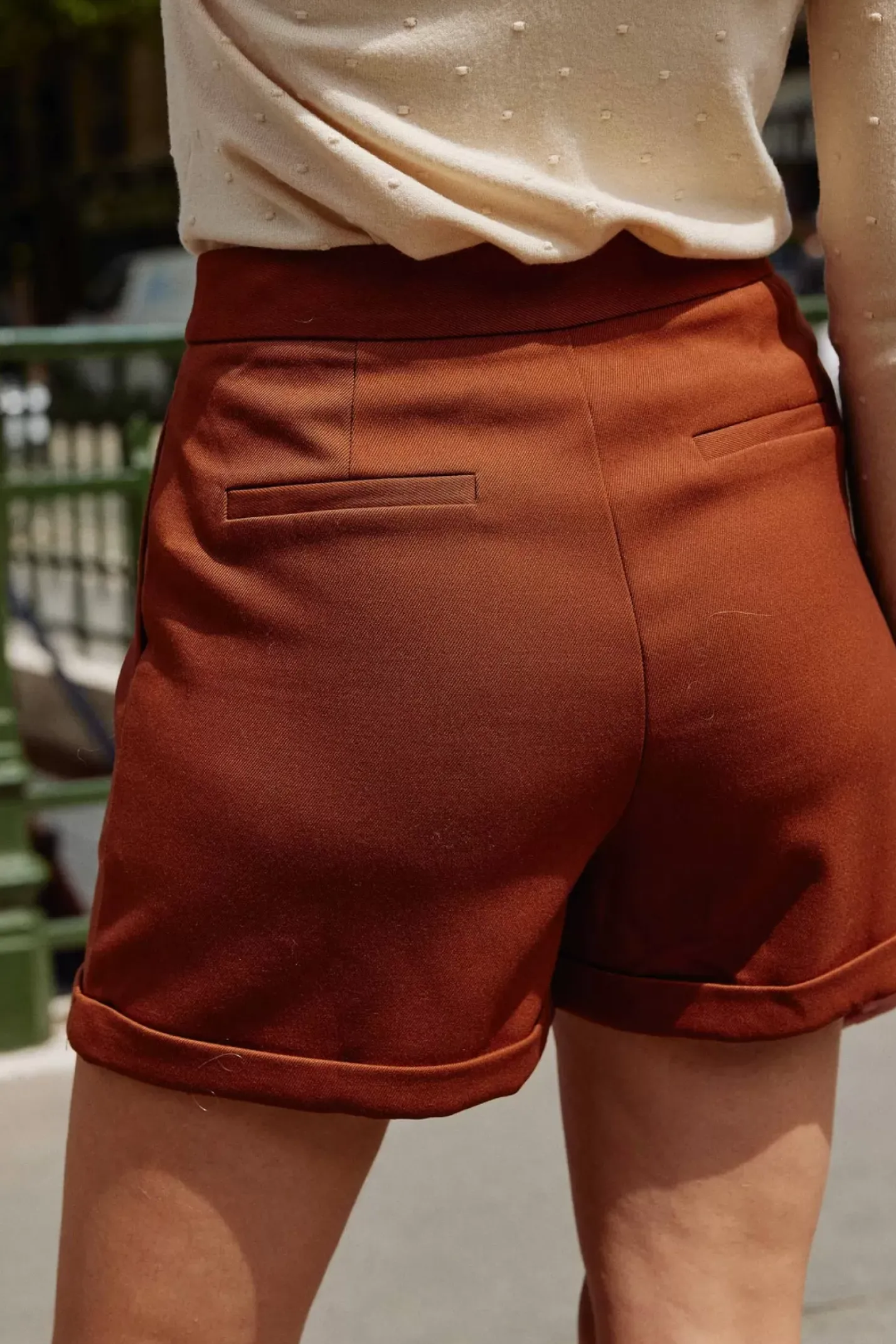 LA PETITE ÉTOILE Jupes & Shorts|Short Abeni Marron