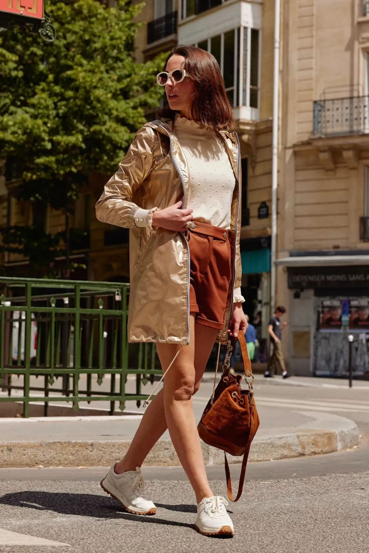 LA PETITE ÉTOILE Jupes & Shorts|Short Abeni Marron