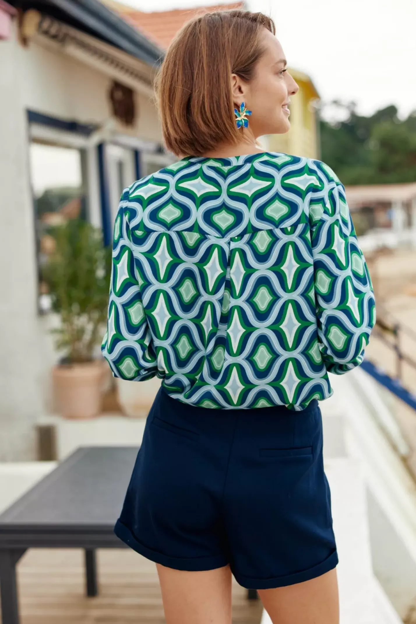 LA PETITE ÉTOILE Jupes & Shorts|Short Abeni Marine