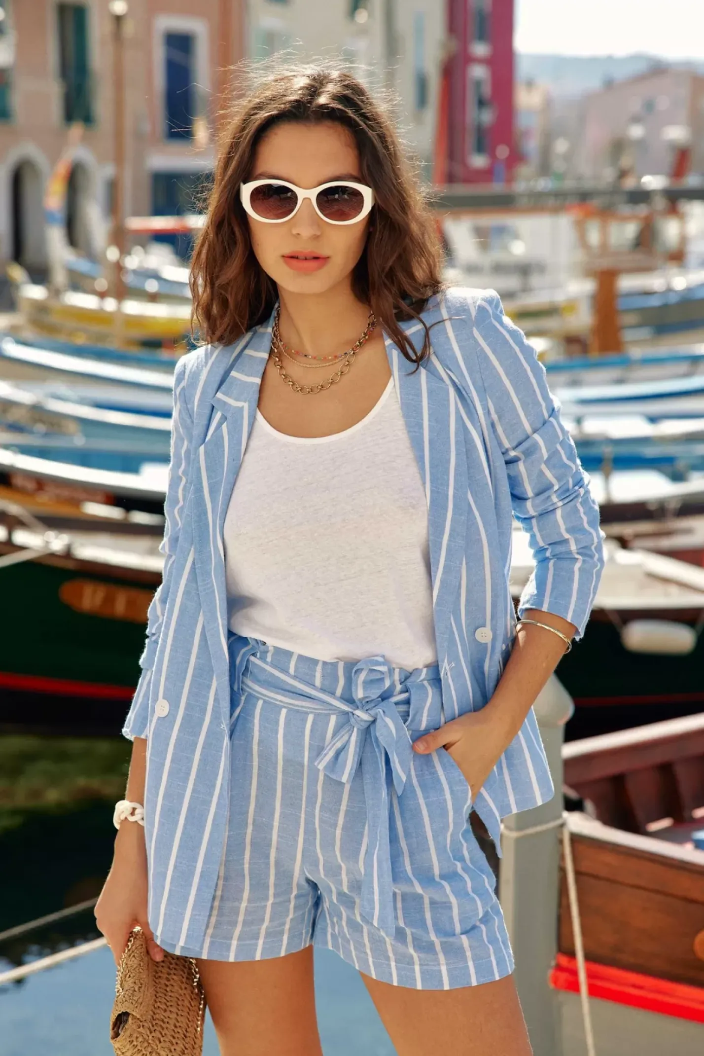 LA PETITE ÉTOILE Jupes & Shorts|Short Amelya R Bleu