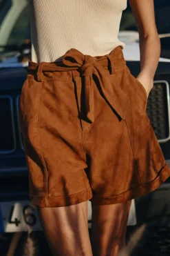 LA PETITE ÉTOILE Jupes & Shorts|Short Racine S Camel
