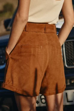 LA PETITE ÉTOILE Jupes & Shorts|Short Racine S Camel