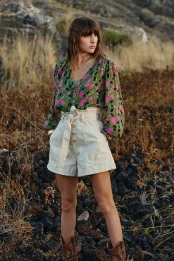 LA PETITE ÉTOILE Jupes & Shorts|Short Viggo Blanc