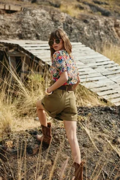 LA PETITE ÉTOILE Jupes & Shorts|Short Viggo Kaki