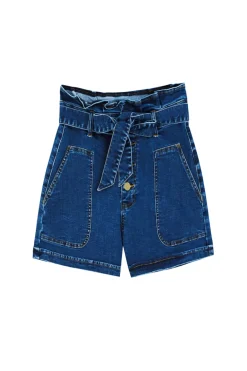LA PETITE ÉTOILE Jupes & Shorts|Short Viggo W Deep Wash