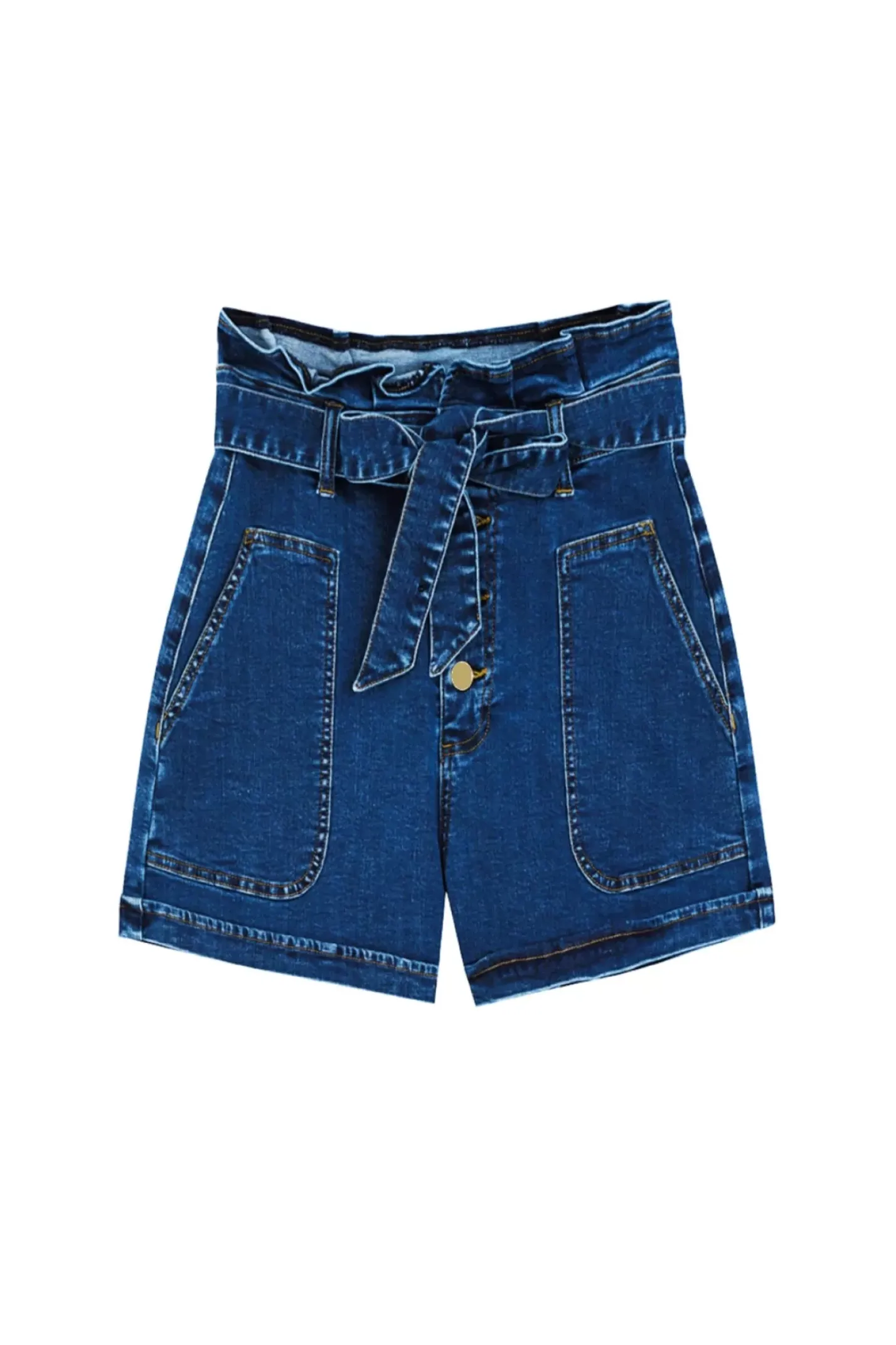LA PETITE ÉTOILE Jupes & Shorts|Short Viggo W Deep Wash