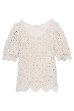 LA PETITE ÉTOILE Tops|Top Alliyah Beige