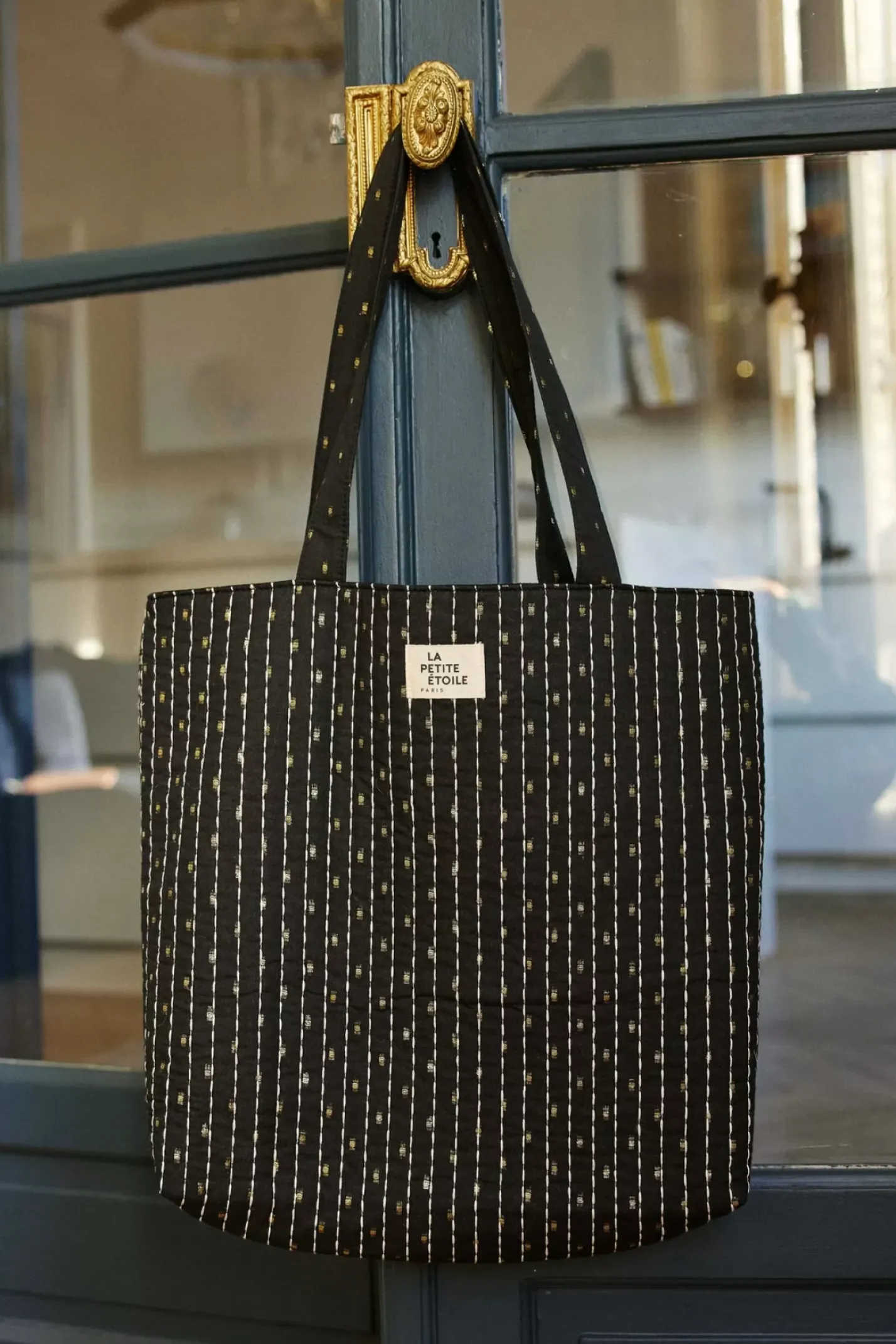 LA PETITE ÉTOILE Accessoires|Tote-Bag Briller Noir