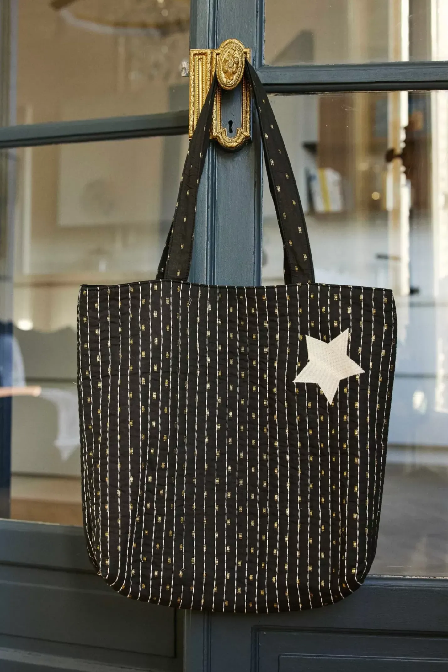 LA PETITE ÉTOILE Accessoires|Tote-Bag Briller Noir
