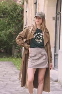LA PETITE ÉTOILE Manteaux & Vestes|Trench Farago Olive