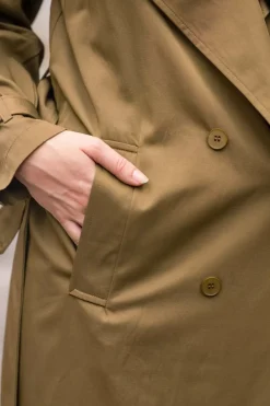 LA PETITE ÉTOILE Manteaux & Vestes|Trench Farago Olive