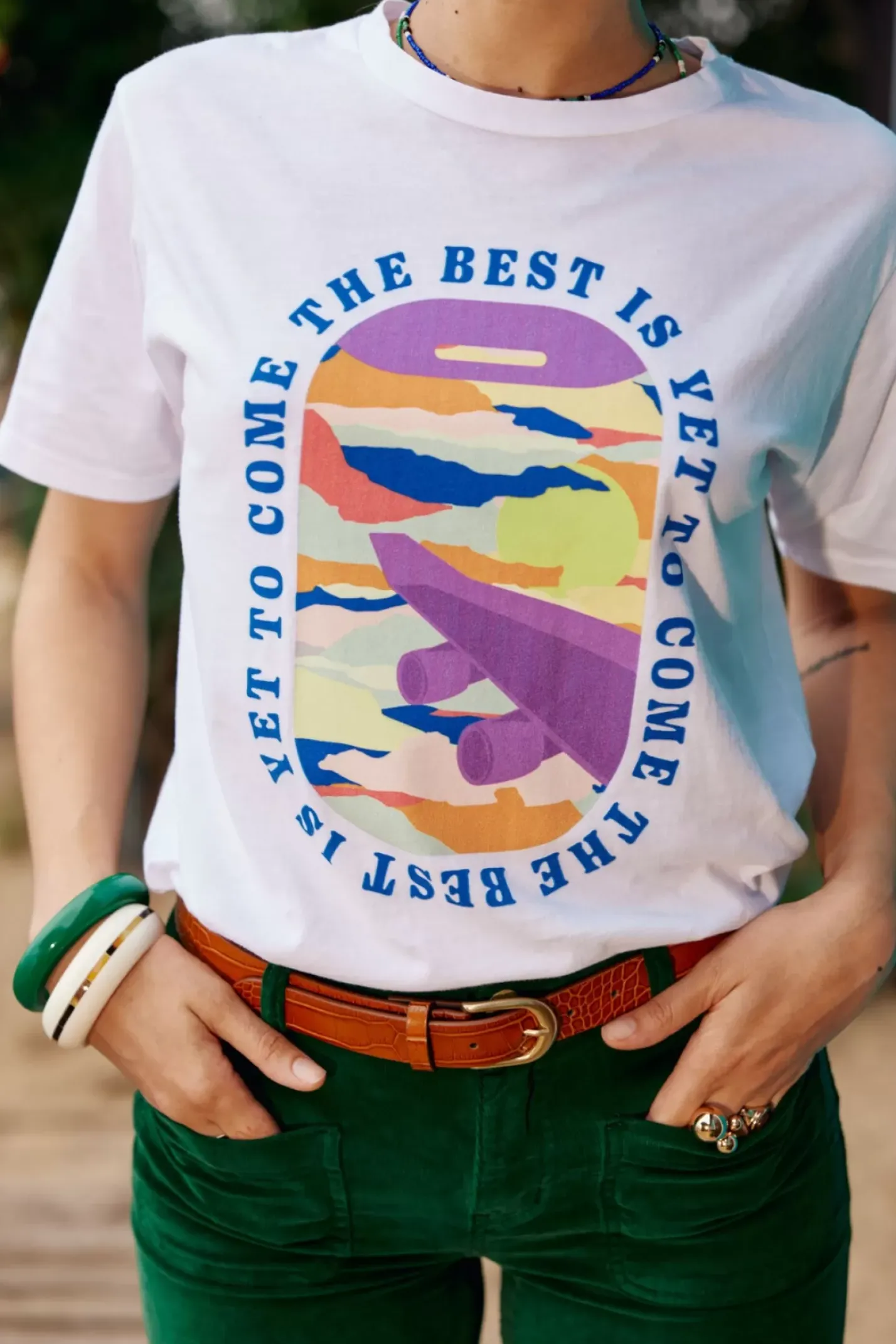 LA PETITE ÉTOILE Tops|T-Shirt Best Blanc