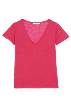 LA PETITE ÉTOILE Tops|T-Shirt Elvie Fuchsia
