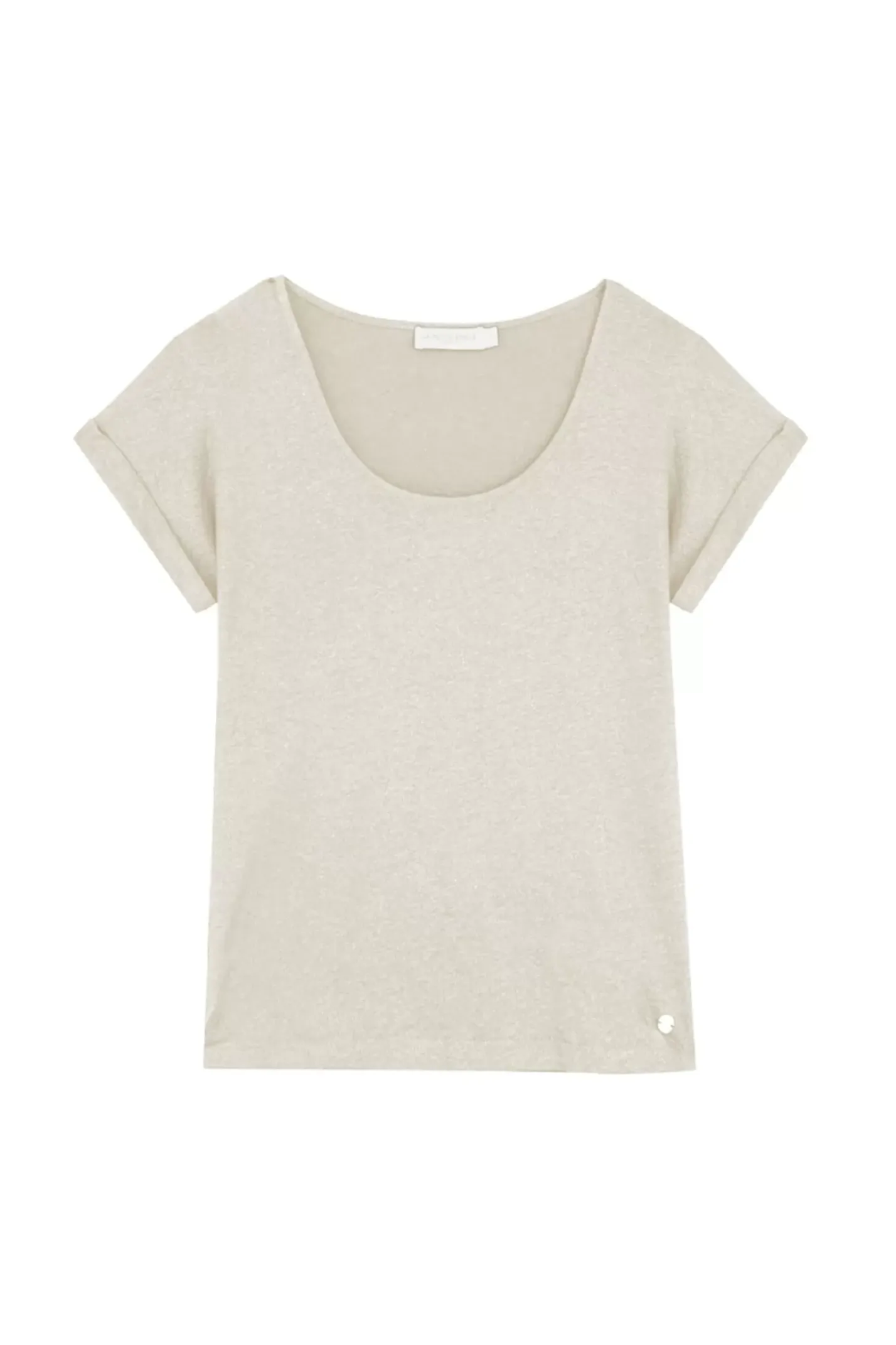 LA PETITE ÉTOILE Tops|T-Shirt Marwa Beige