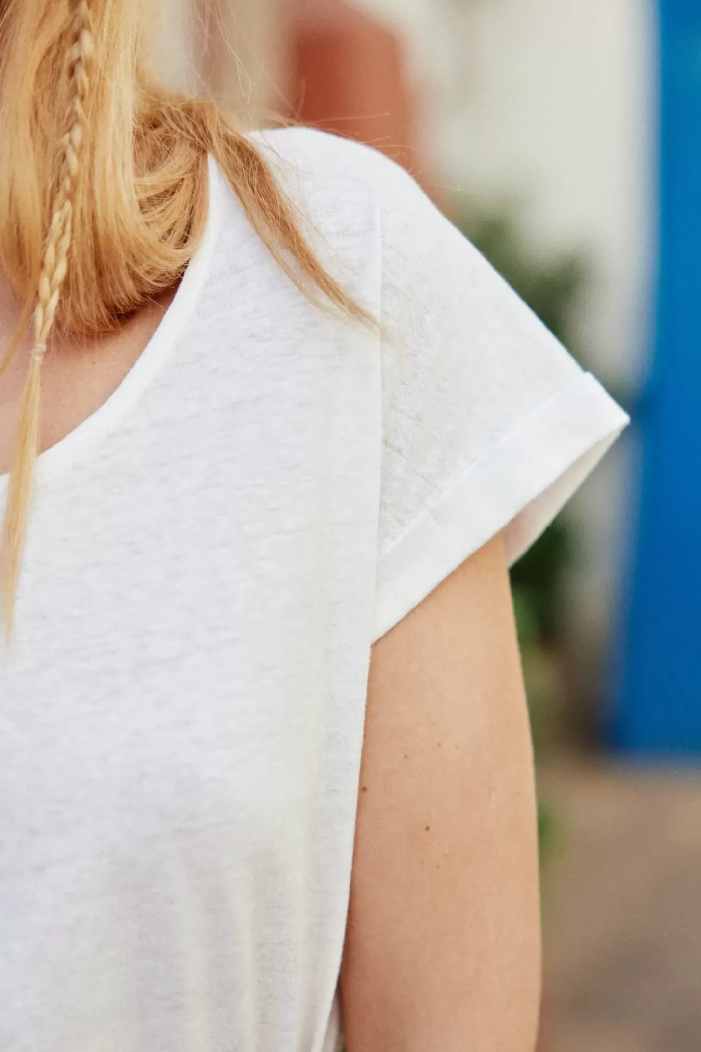 LA PETITE ÉTOILE Tops|T-Shirt Marwa Ecru