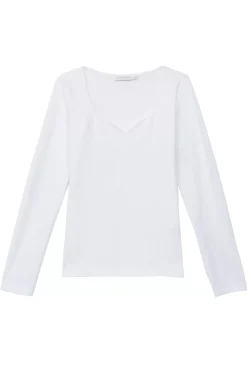 LA PETITE ÉTOILE Tops|T-Shirt Rosila Ecru